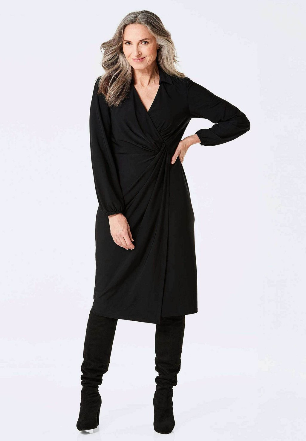 Платье-футляр GOLDNER, черный
Платье-футляр GOLDNER, черный