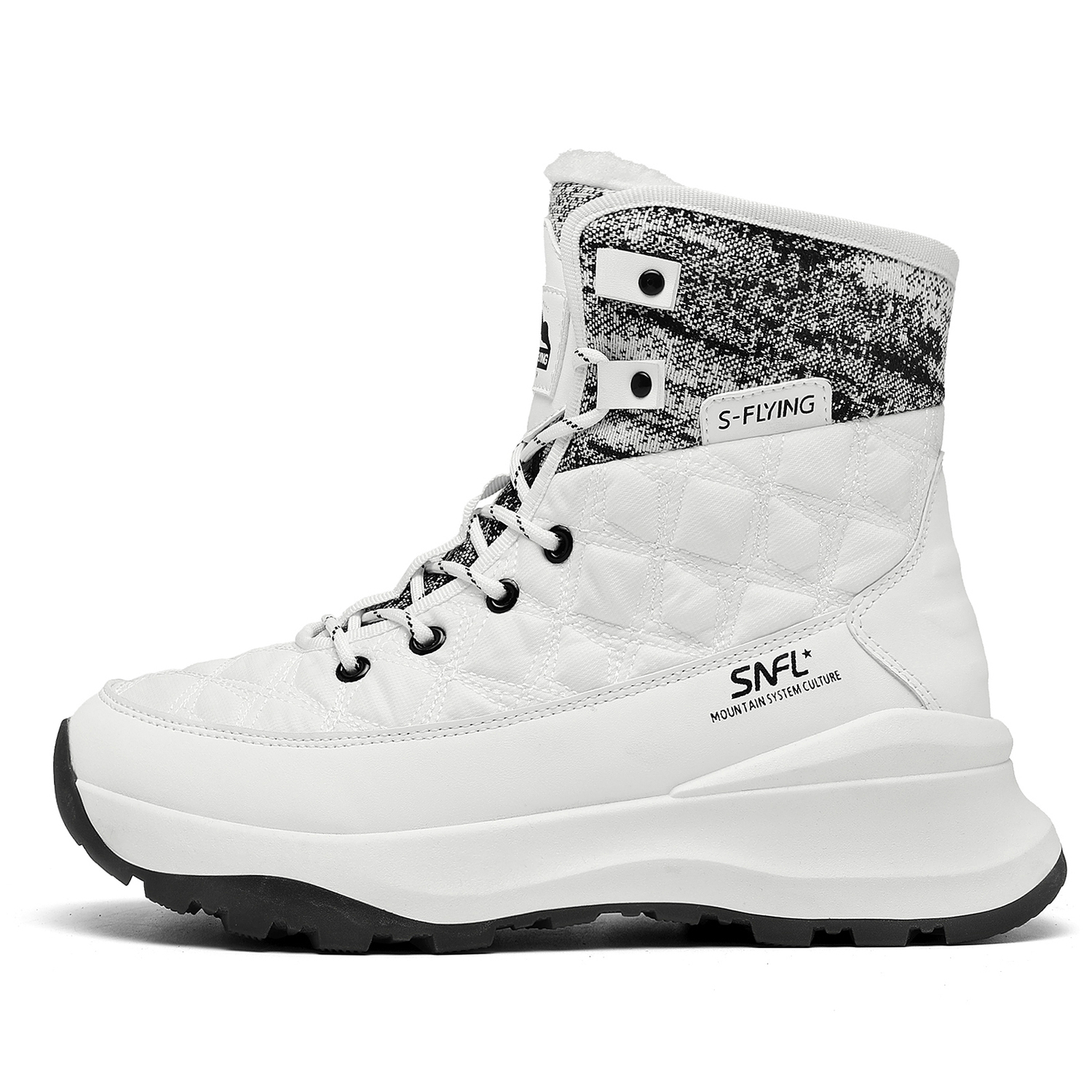 SNOW FLYING Унисекс короткие зимние ботинки туманно-белые, цвет Mist White
SNOW FLYING Унисекс короткие зимние ботинки туманно-белые, цвет Mist White