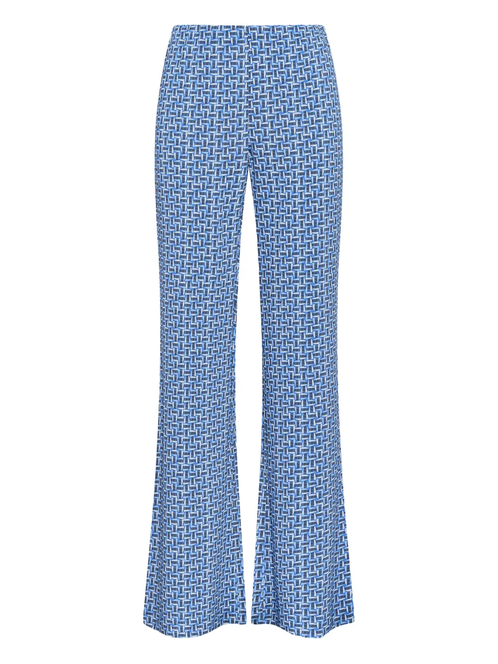 Клешевые брюки с геометрическим принтом MALIPARMI, синий
Клешевые брюки с геометрическим принтом MALIPARMI, синий