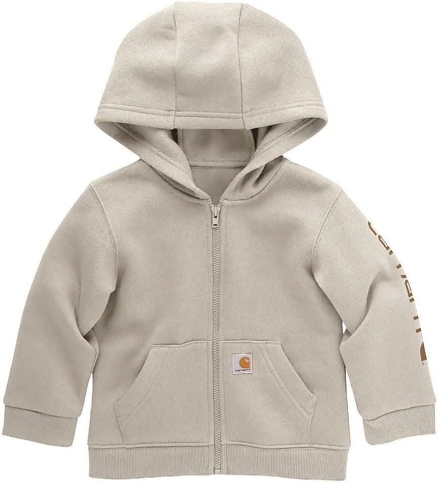 Детская толстовка Carhartt CP8675 с длинными рукавами и логотипом на молнии - для мальчиков, Malt
Детская толстовка Carhartt CP8675 с длинными рукавами и логотипом на молнии - для мальчиков, Malt