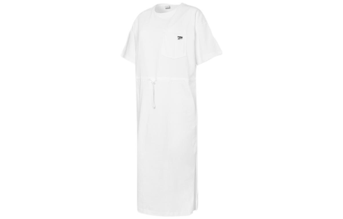 Платье с короткими рукавами женское белое Puma
Платье с короткими рукавами женское белое Puma