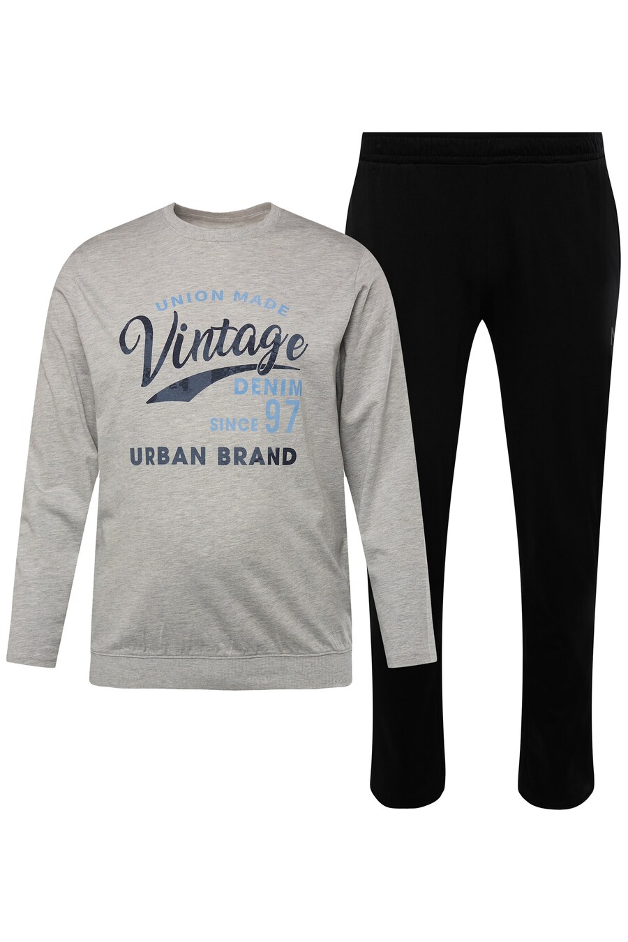 Длинная пижама Men Plus, светло-серый
Длинная пижама Men Plus, светло-серый