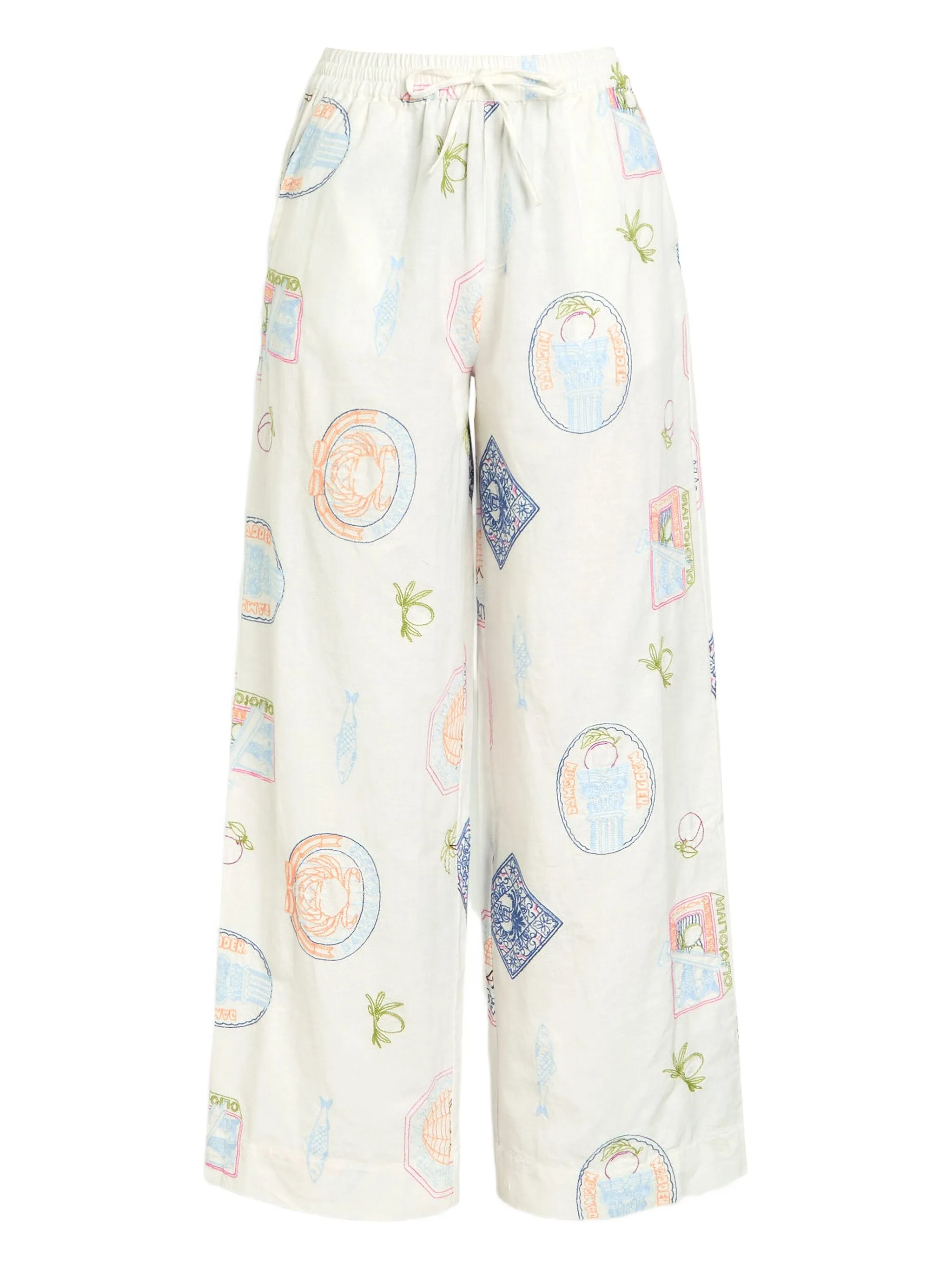 Брюки Chlo с кулиской Damson Madder, белый
Брюки Chlo с кулиской Damson Madder, белый