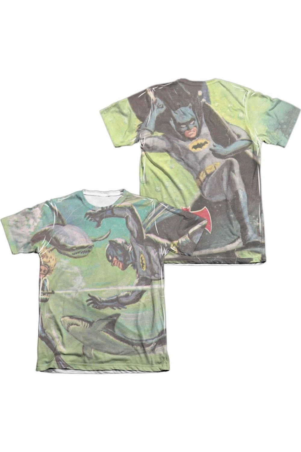 Футболка с коротким рукавом Batman Classic Tv Underwater (принт спереди/сзади) для взрослых из полиэстера/хлопка Gildan, белый
Футболка с коротким рукавом Batman Classic Tv Underwater (принт спереди/сзади) для взрослых из полиэстера/хлопка Gildan, белый