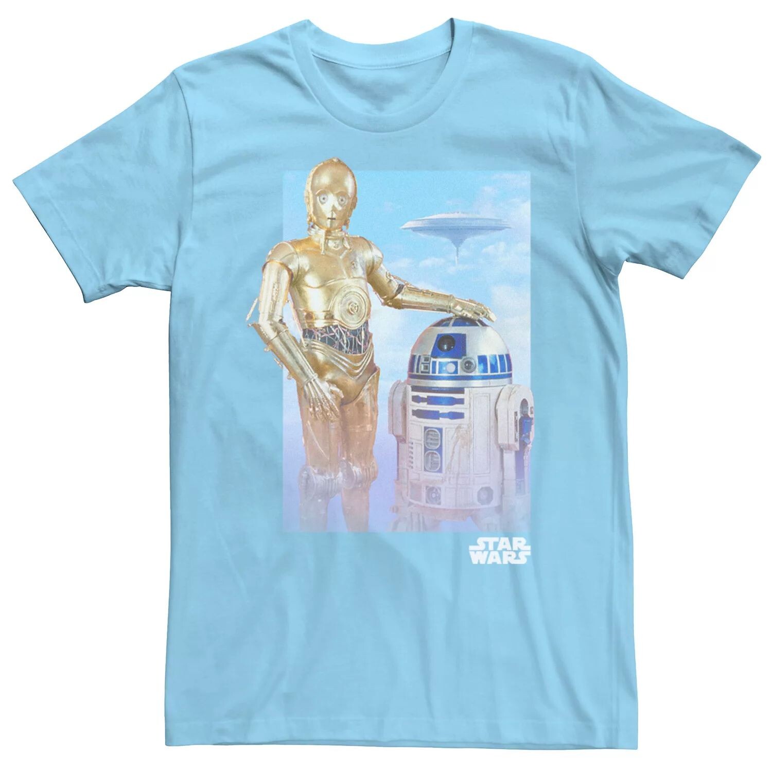 Мужская классическая футболка с портретным рисунком Star Wars R2-D2 C-3PO Licensed Character
Мужская классическая футболка с портретным рисунком Star Wars R2-D2 C-3PO Licensed Character