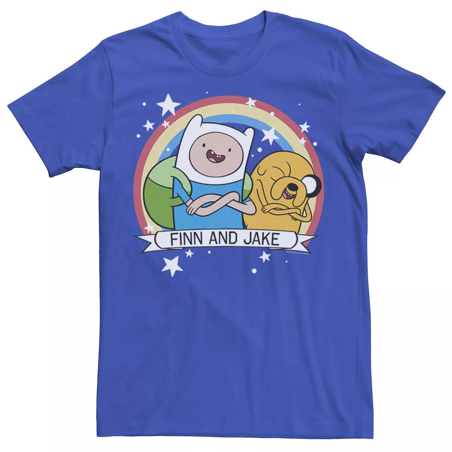 Мужская футболка CN Adventure Time Finn & Jake с радужным баннером Licensed Character
Мужская футболка CN Adventure Time Finn & Jake с радужным баннером Licensed Character