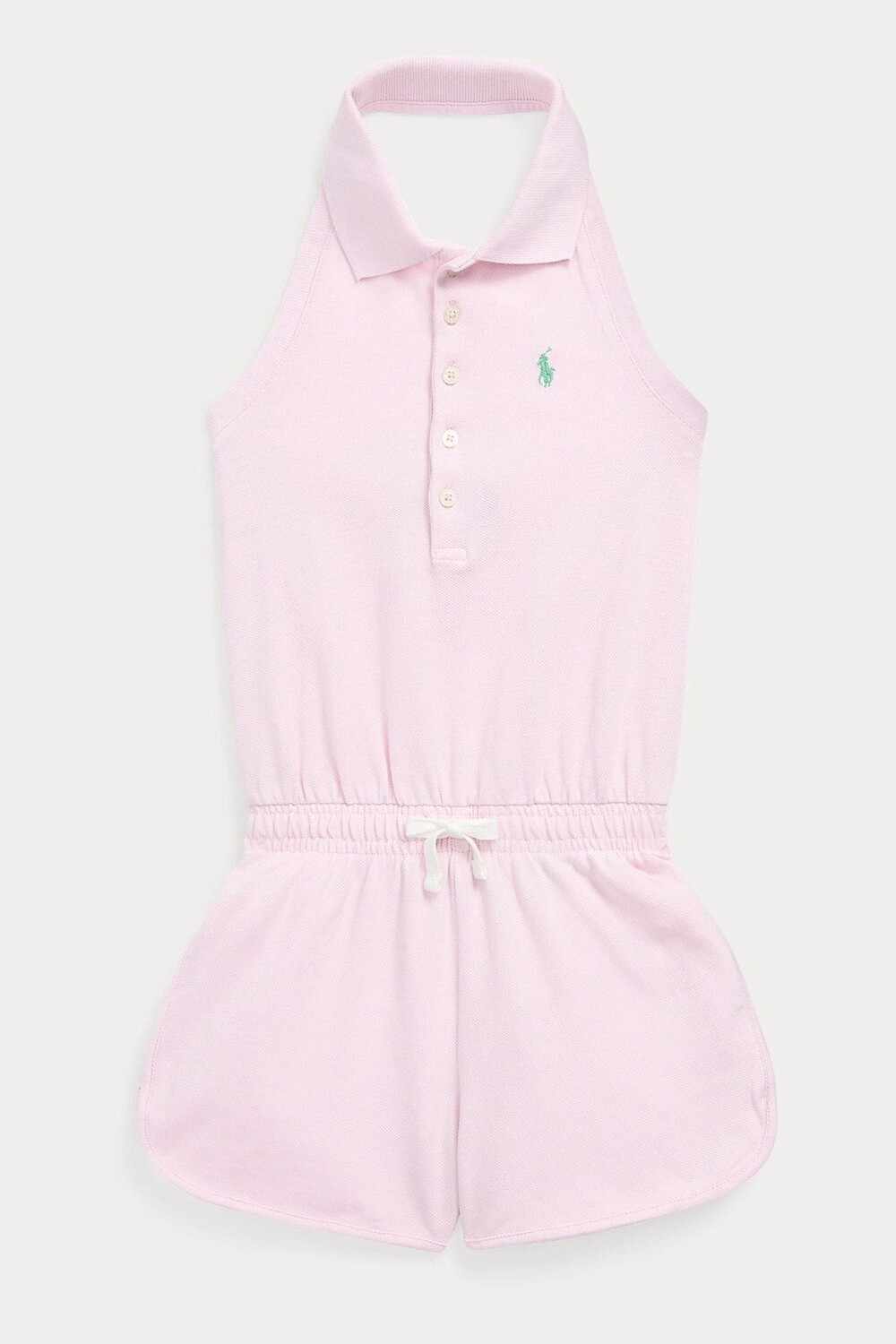 Розовый комбинезон-поло из эластичной сетки для девочек Polo Ralph Lauren, розовый
Розовый комбинезон-поло из эластичной сетки для девочек Polo Ralph Lauren, розовый