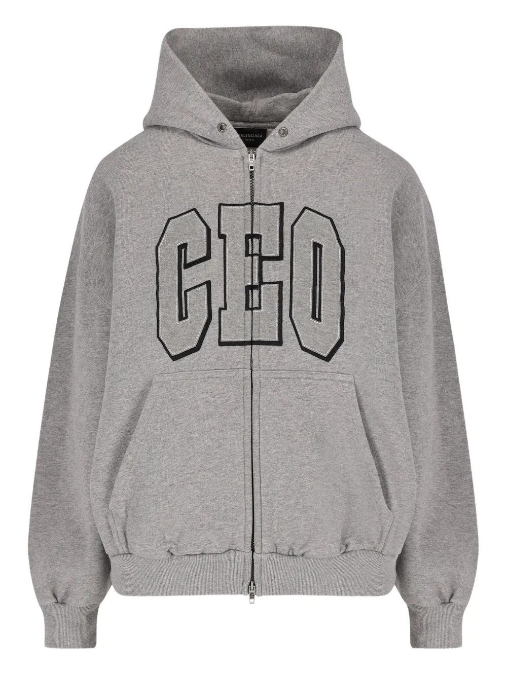 Худи из хлопка с принтом "Ceo" Balenciaga, серый
Худи из хлопка с принтом "Ceo" Balenciaga, серый