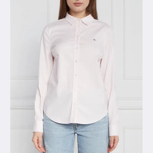 Рубашка узкого кроя Gant, розовый
Рубашка узкого кроя Gant, розовый