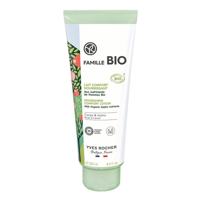 Famille био питательный комфортный лосьон для тела и рук Yves Rocher, 250 мл
Famille био питательный комфортный лосьон для тела и рук Yves Rocher, 250 мл