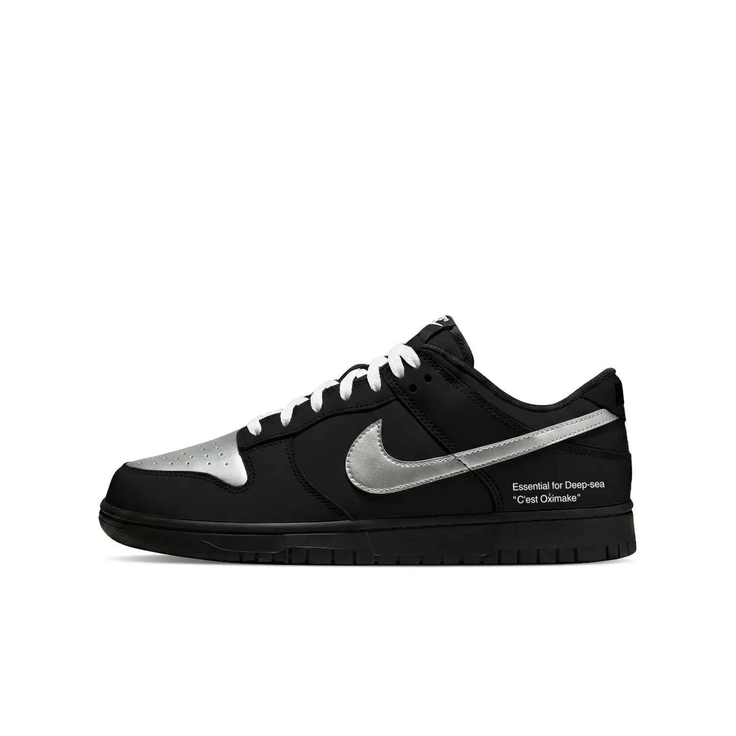 Nike Dunk Abrasion Resistant Breathable Low top Skateboard Shoes Unisex Black White Silver
Nike Dunk Abrasion Resistant Breathable Low top Skateboard Shoes Unisex Black White Silver