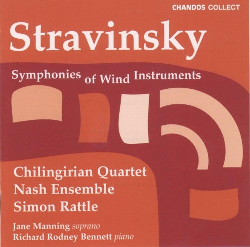 Диск CD Stravinsky: Symphonies of Wind Instruments / 3 Pieces for String Quartet / Ragtime (piano version) / 3 Japanese Lyrics / 2 Poems of Balmont - Igor Stravinsky, Simon Rattle, Jane Manning, Chilingirian Quartet, The Nash Ensemble
Диск CD Stravinsky: Symphonies of Wind Instruments / 3 Pieces for String Quartet / Ragtime (piano version) / 3 Japanese Lyrics / 2 Poems of Balmont - Igor Stravinsky, Simon Rattle, Jane Manning, Chilingirian Quartet, The Nash Ensemble