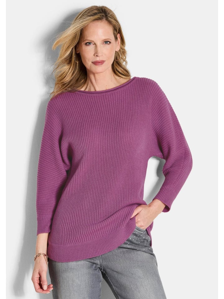 Вязаный свитер, рукава летучая мышь, натуральная шерсть ягодного цвета. GOLDNER
Вязаный свитер, рукава летучая мышь, натуральная шерсть ягодного цвета. GOLDNER