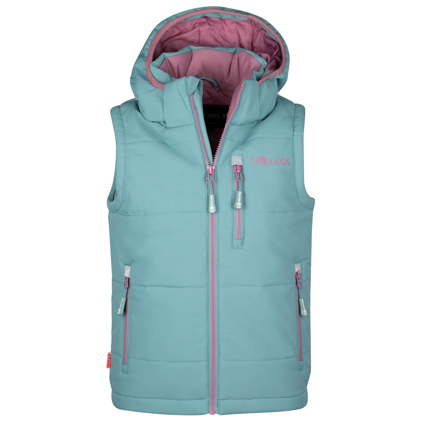 Жилет из синтетического волокна Trollkids Kid's Narvik Vest XT, цвет Glacier Green/Orchid
Жилет из синтетического волокна Trollkids Kid's Narvik Vest XT, цвет Glacier Green/Orchid