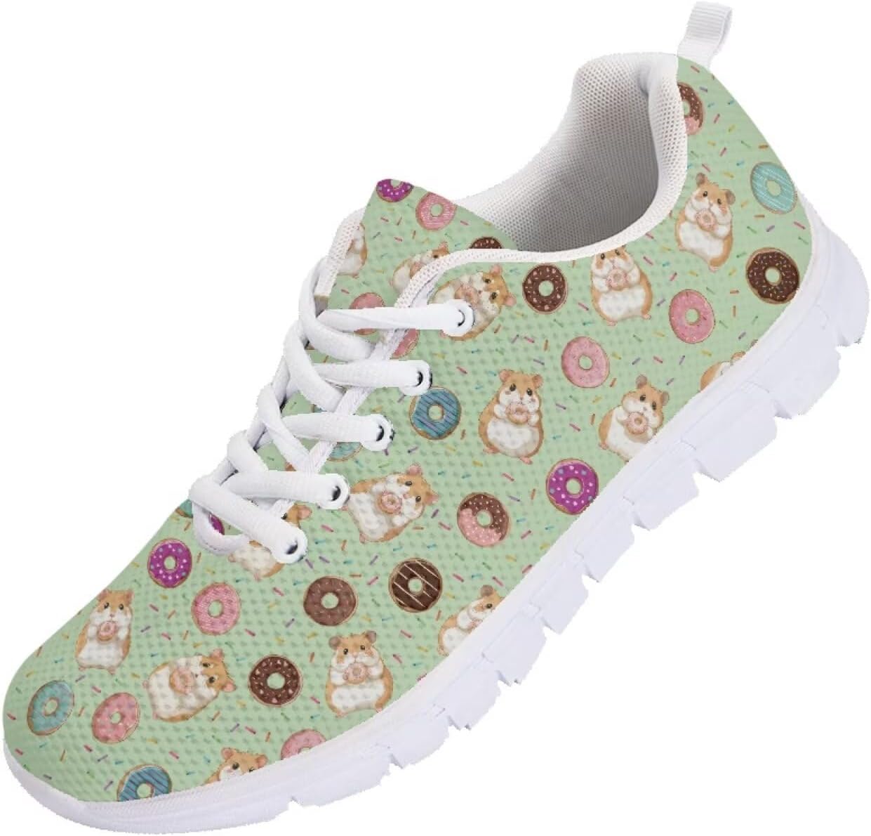 Мужские кроссовки Funnydude Funny Print для тенниса, спортивные, удобные, дышащие, с сетчатым верхом, Hamsters Donuts
Мужские кроссовки Funnydude Funny Print для тенниса, спортивные, удобные, дышащие, с сетчатым верхом, Hamsters Donuts