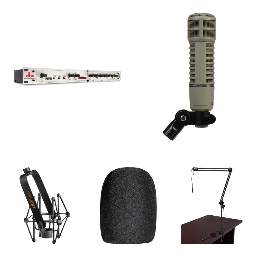 Динамический микрофон Electro-Voice RE20 Dynamic Microphone Broadcaster Kit with dbx
Динамический микрофон Electro-Voice RE20 Dynamic Microphone Broadcaster Kit with dbx