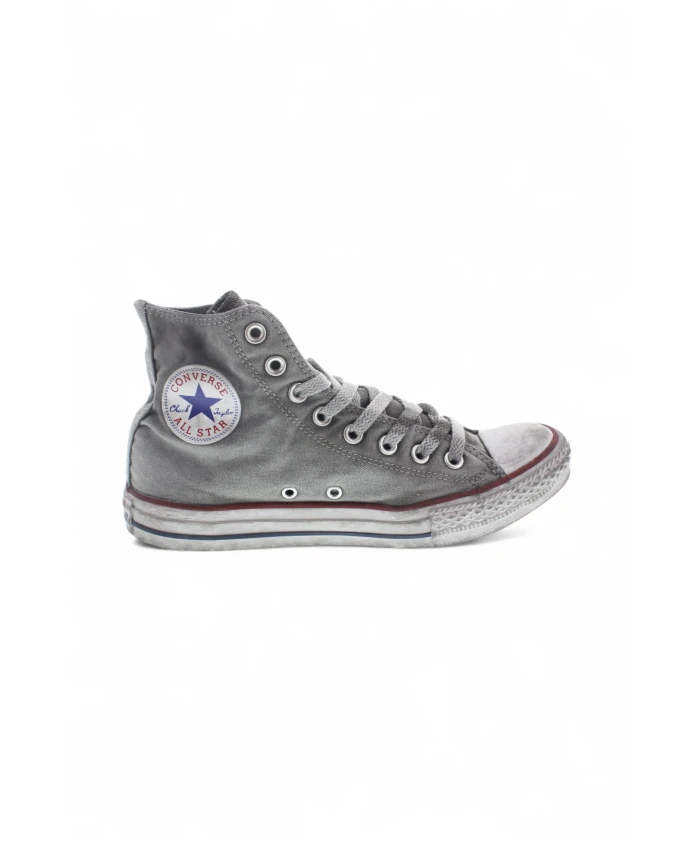 Дымчатые высокие кеды из парусины с резиновой подошвой Converse, серый
Дымчатые высокие кеды из парусины с резиновой подошвой Converse, серый