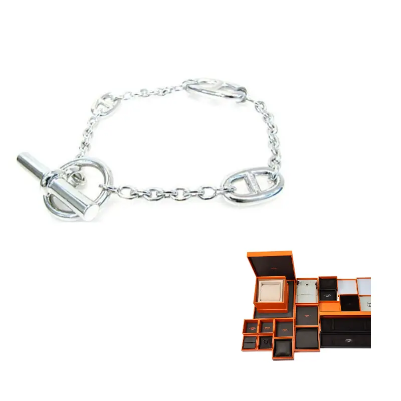 HERMES Серебряный браслет 925 пробы для женщин Silver
HERMES Серебряный браслет 925 пробы для женщин Silver