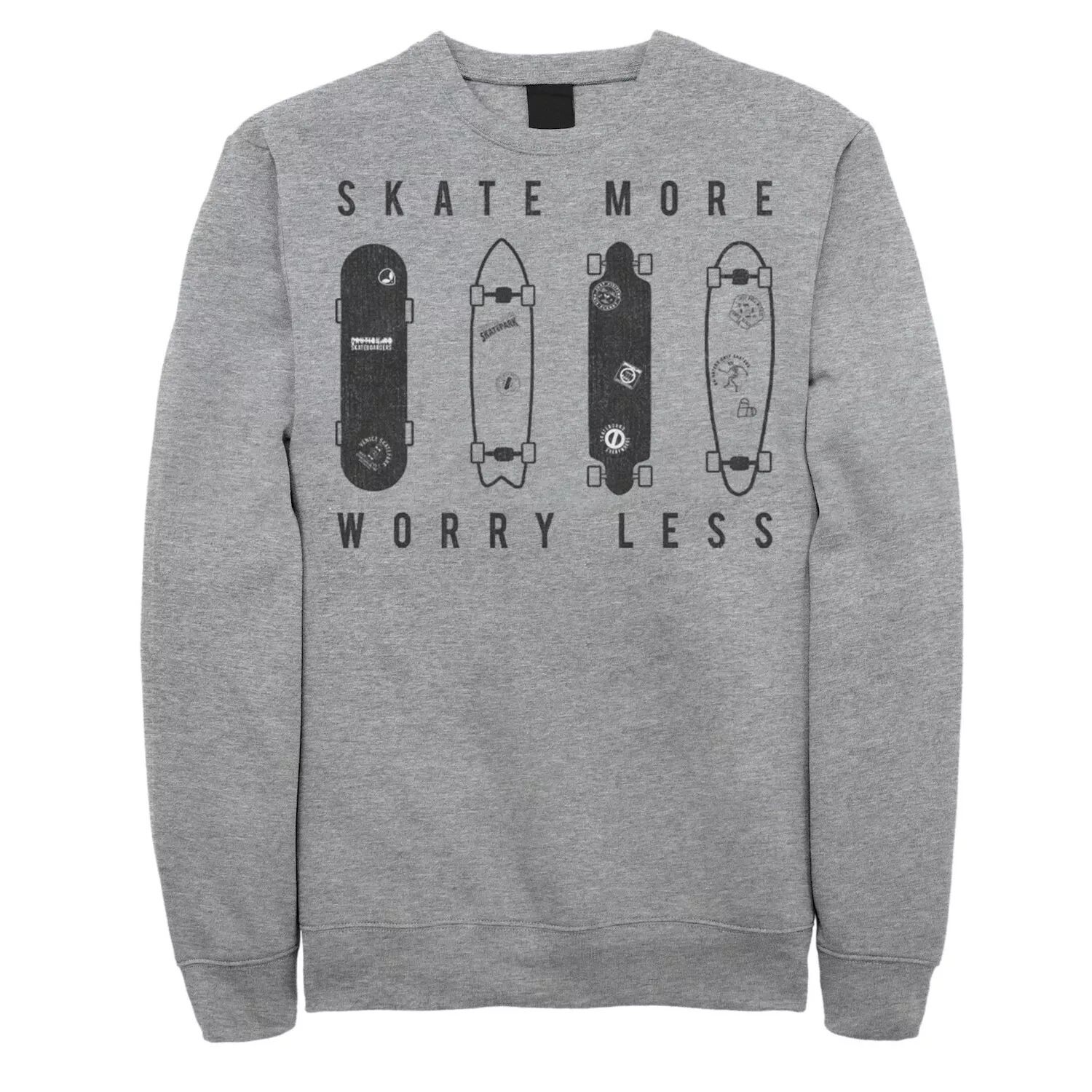 Мужской свитшот Skate More Worry Less Skateboard Lineup Sketch Licensed Character
Мужской свитшот Skate More Worry Less Skateboard Lineup Sketch Licensed Character