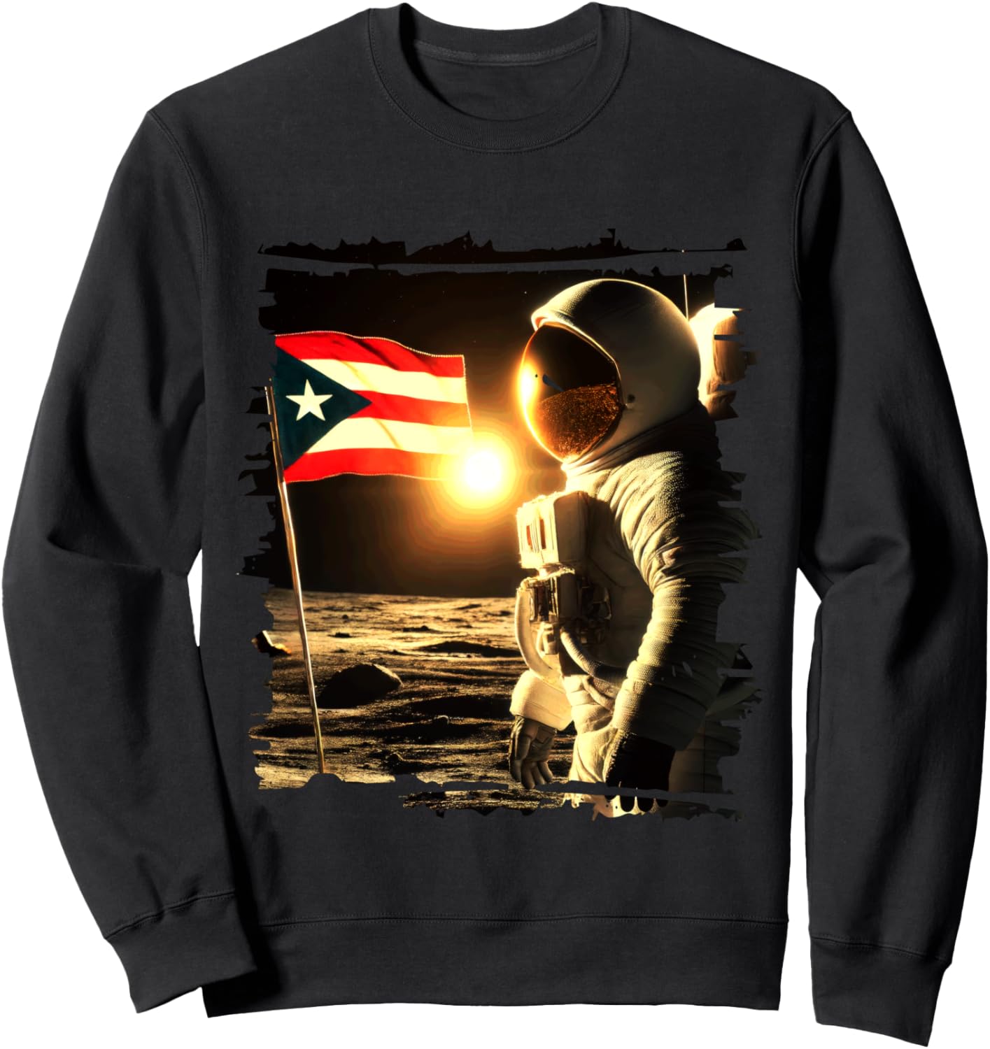 Толстовка с изображением пуэрториканского флага, космонавта и момента на Луне Cosmic Latino Space Exploration Tribute, черный
Толстовка с изображением пуэрториканского флага, космонавта и момента на Луне Cosmic Latino Space Exploration Tribute, черный