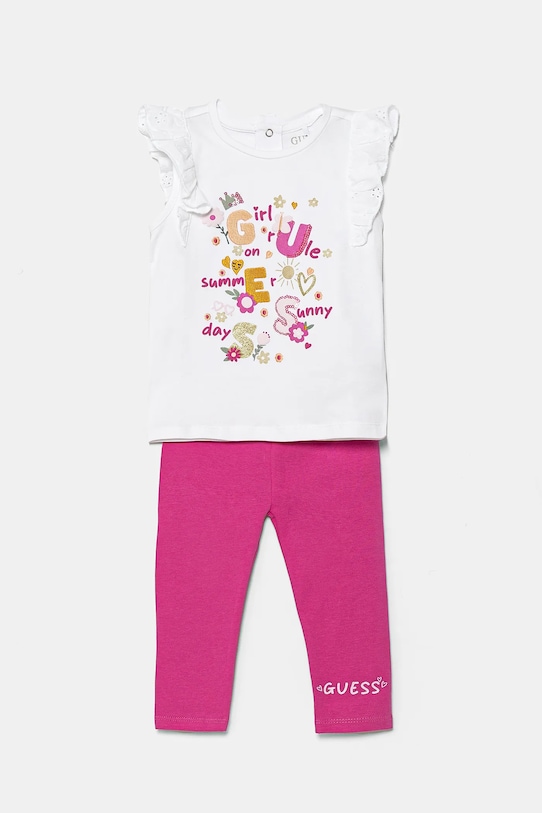 Комплект для новорожденного Guess, белый 
Комплект для новорожденного Guess, белый