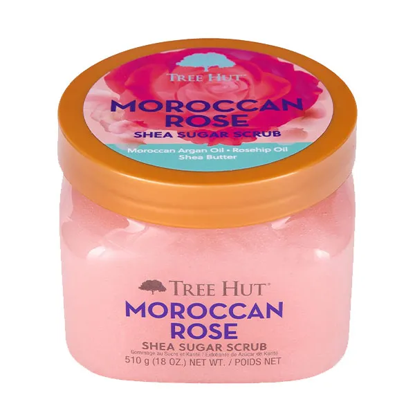 Скраб для тела Moroccan Rose Shea Sugar Scrub Tree Hut, 500 ml 
Скраб для тела Moroccan Rose Shea Sugar Scrub Tree Hut, 500 ml
