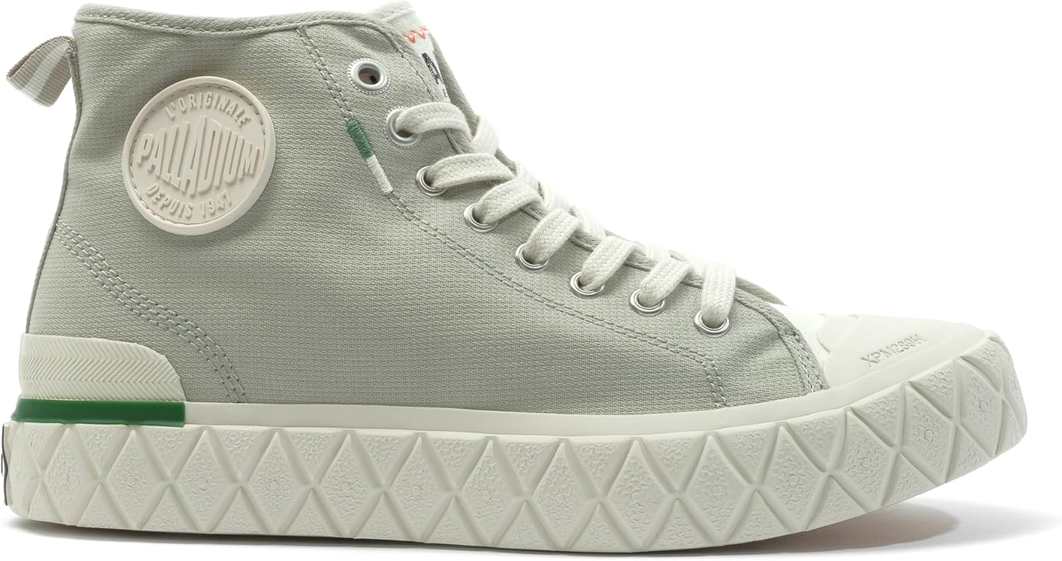 Кроссовки Palladium Unisex Palla Ace Mid из органического канваса на шнуровке, Abbey Stone
Кроссовки Palladium Unisex Palla Ace Mid из органического канваса на шнуровке, Abbey Stone