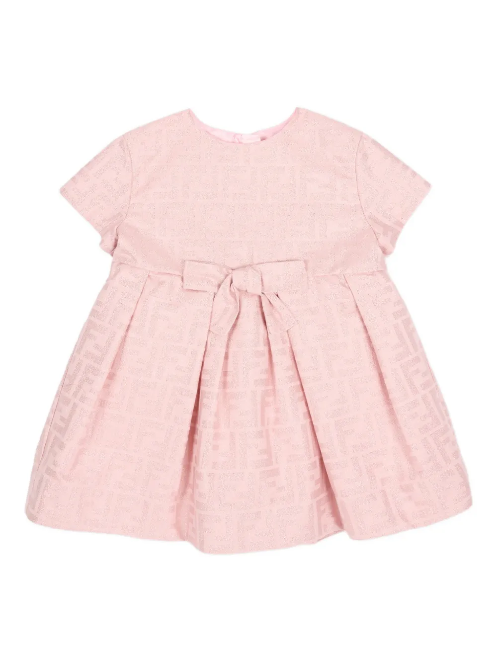 Платье с бантом и узором FENDI KIDS, розовый
Платье с бантом и узором FENDI KIDS, розовый