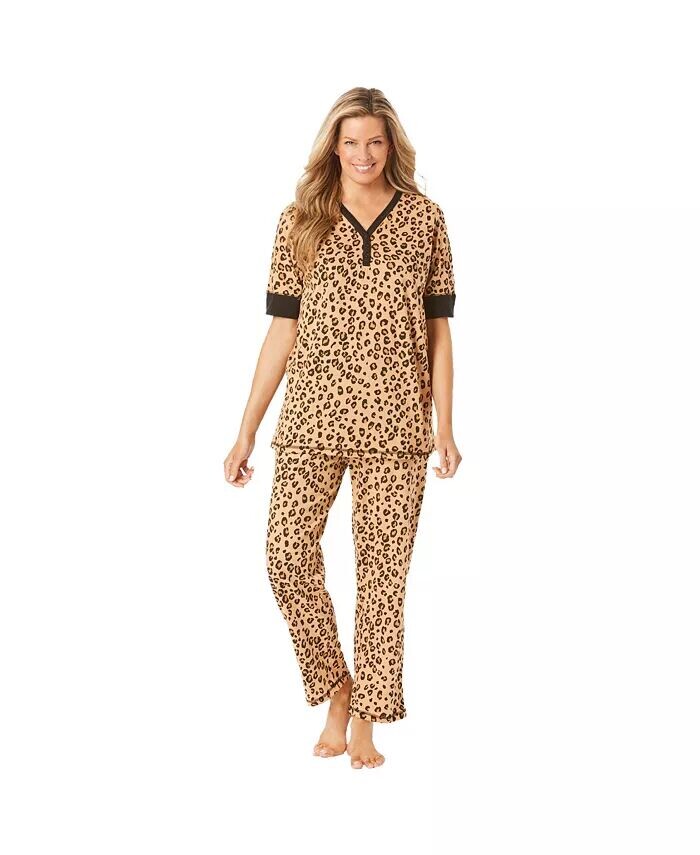 Пижама больших размеров с принтом Henley Dreams & Co., мультиколор
Пижама больших размеров с принтом Henley Dreams & Co., мультиколор