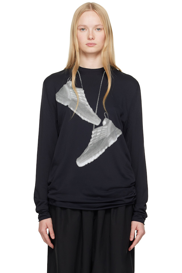 Футболка спортивная с принтом кроссовок Salomon edition Mm6 Maison Margiela, черный
Футболка спортивная с принтом кроссовок Salomon edition Mm6 Maison Margiela, черный