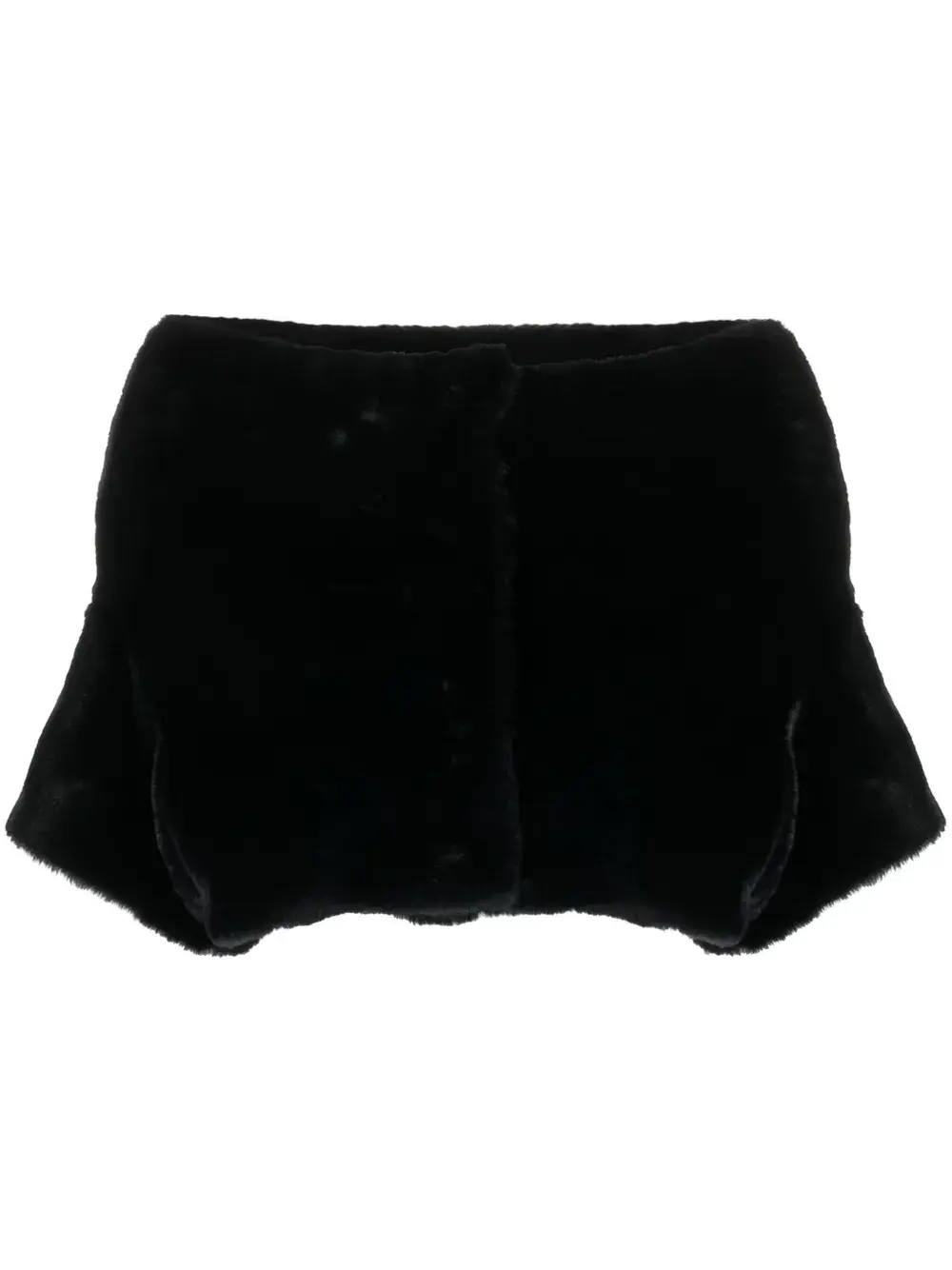 Укороченный кейп из искусственного меха Herno, черный
Укороченный кейп из искусственного меха Herno, черный