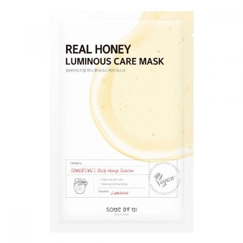 Маска для лица, 1 шт. Somebymi, Real Honey Luminous Care Mask, Some by Mi
Маска для лица, 1 шт. Somebymi, Real Honey Luminous Care Mask, Some by Mi