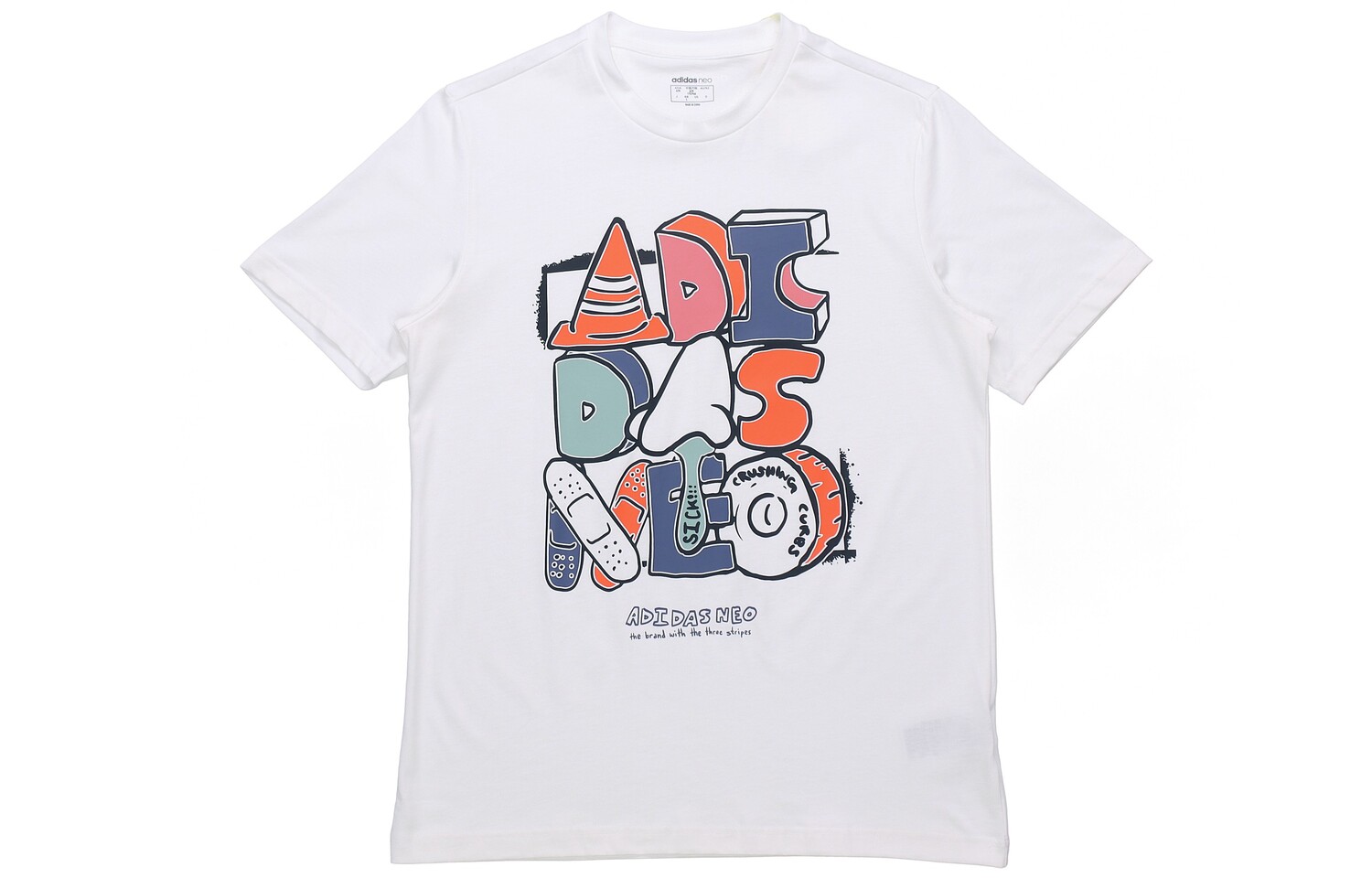 Adidas neo Мужская футболка, Белый
Adidas neo Мужская футболка, Белый