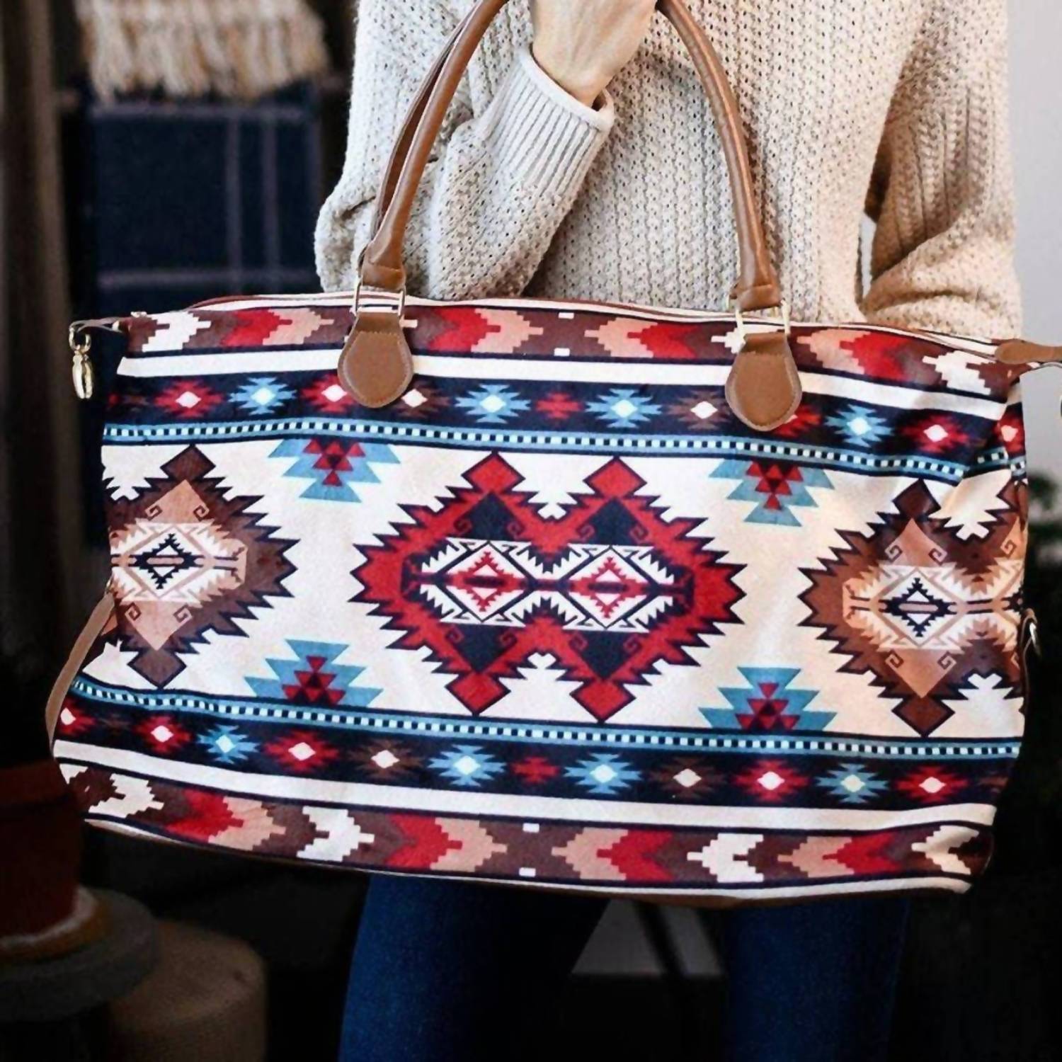 Женская дорожная сумка Aztec Print с этническим принтом в коричневом цвете Glittering South, Коричневый, Женская дорожная сумка Aztec Print с этническим принтом в коричневом цвете Glittering South
Женская дорожная сумка Aztec Print с этническим принтом в коричневом цвете Glittering South, Коричневый, Женская дорожная сумка Aztec Print с этническим принтом в коричневом цвете Glittering South