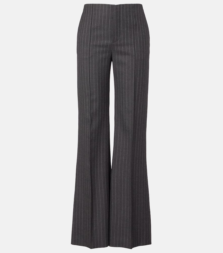 Брюки с принтом пинстрип из верджин вули с широкими штанинами Chloé, Charcoal Grey
Брюки с принтом пинстрип из верджин вули с широкими штанинами Chloé, Charcoal Grey