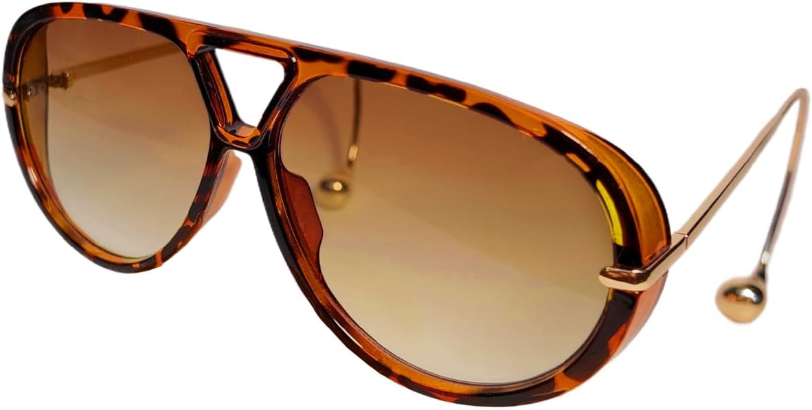 Большие солнцезащитные очки-авиаторы для женщин, модные солнцезащитные очки в крупной оправе, дизайнерские женские очки 2025 года Kenailw, A2-tortoise Frame Brown Lens
Большие солнцезащитные очки-авиаторы для женщин, модные солнцезащитные очки в крупной оправе, дизайнерские женские очки 2025 года Kenailw, A2-tortoise Frame Brown Lens