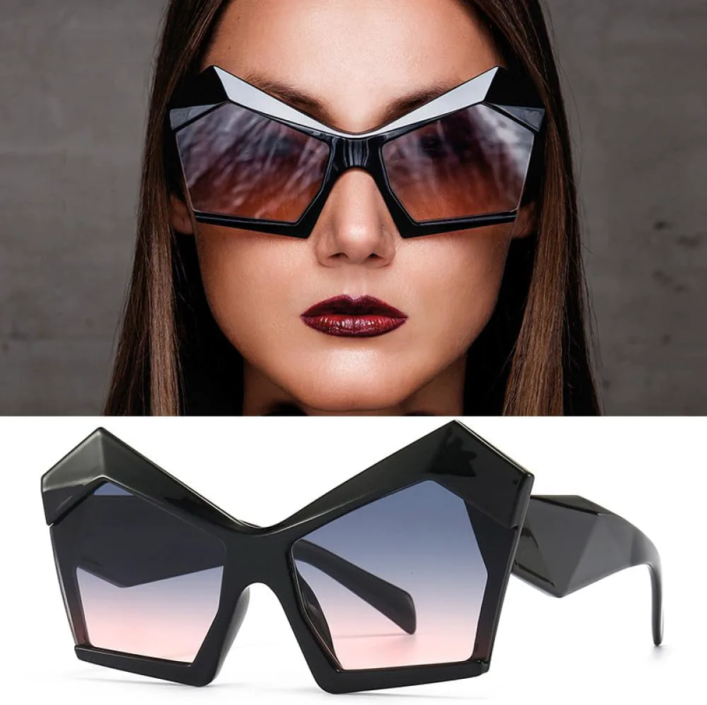 Геометрические ромбовидные солнцезащитные очки «кошачий глаз» для женщин, роскошные винтажные большие солнцезащитные очки неправильной формы для мужчин MUTYNE, C3
Геометрические ромбовидные солнцезащитные очки «кошачий глаз» для женщин, роскошные винтажные большие солнцезащитные очки неправильной формы для мужчин MUTYNE, C3