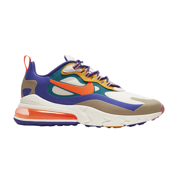 Кроссовки Nike Air Max 270 React, разноцветный
Кроссовки Nike Air Max 270 React, разноцветный