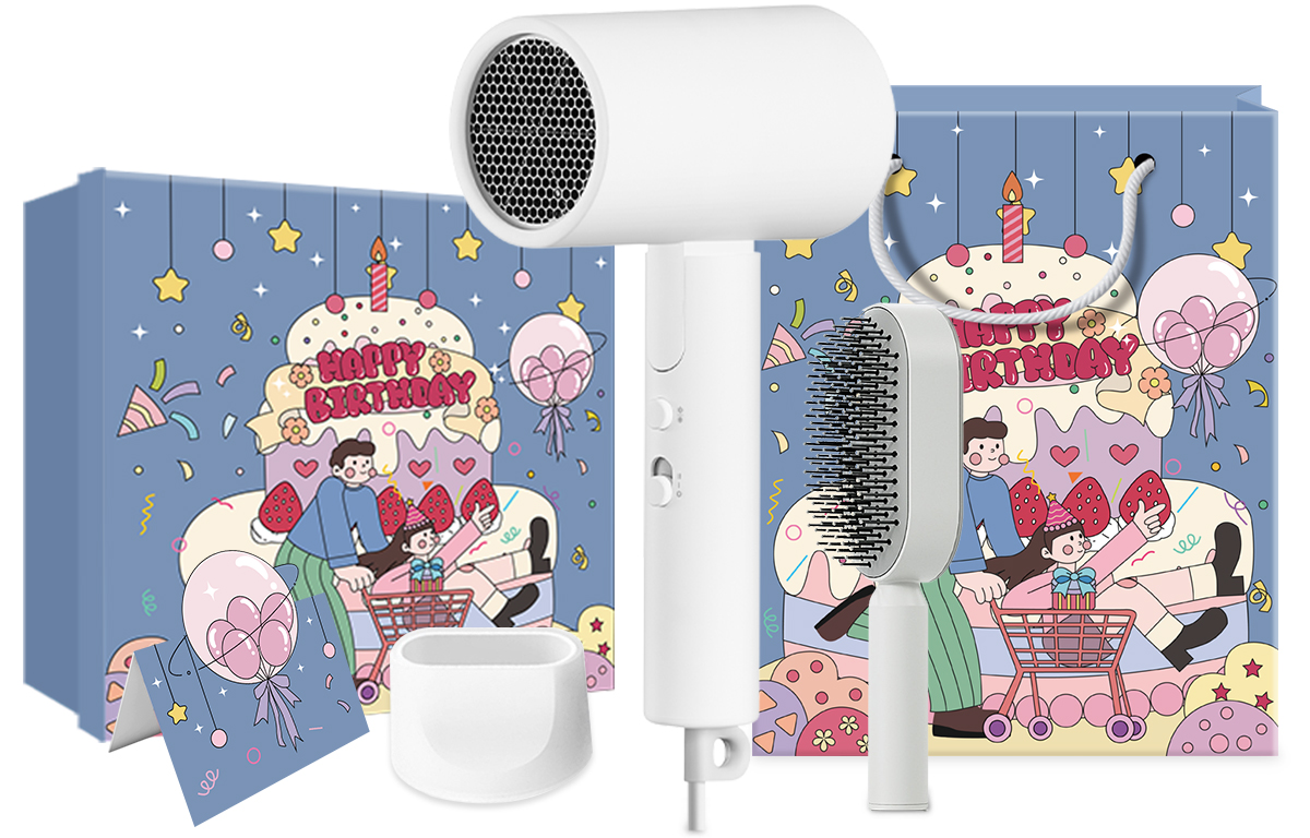 Фен для волос Mi, H101 White Birthday Hair and Makeup Gift Set
Фен для волос Mi, H101 White Birthday Hair and Makeup Gift Set