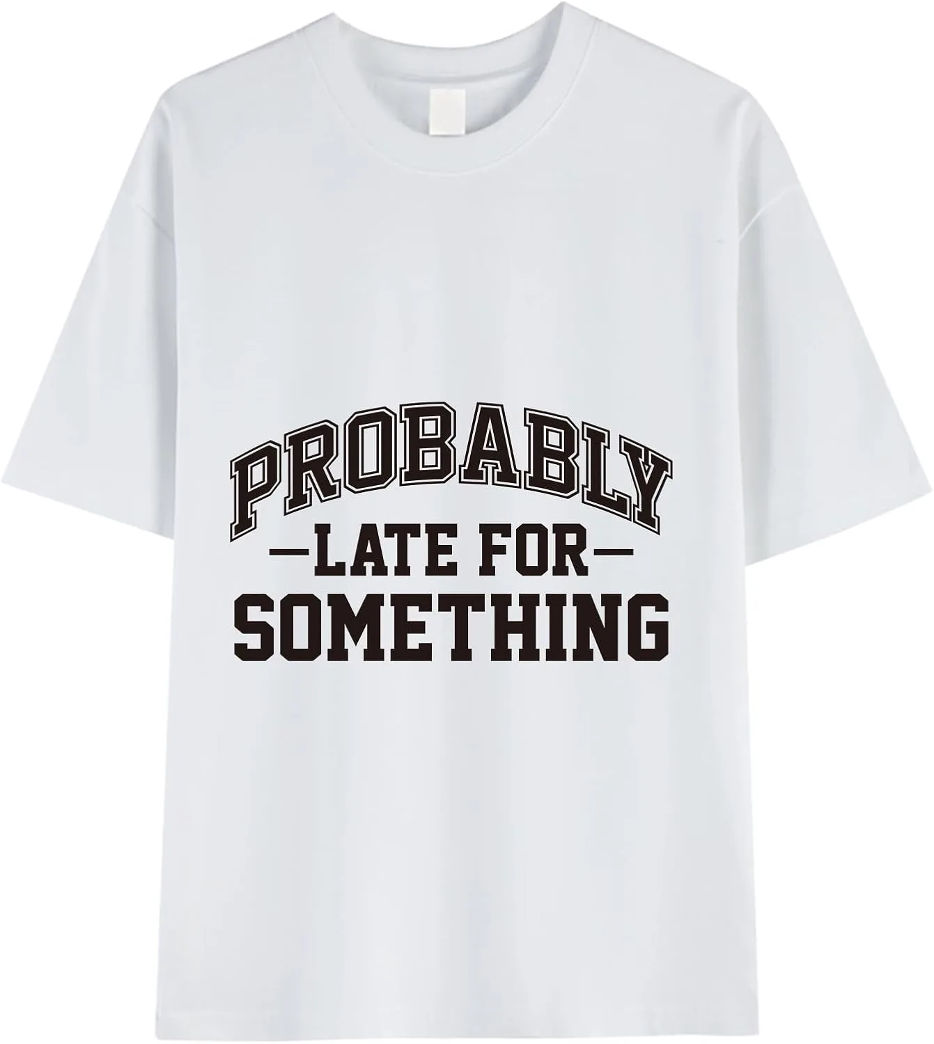 Футболка с принтом Probably Late for Something Vpeinsay
Футболка с принтом Probably Late for Something Vpeinsay
