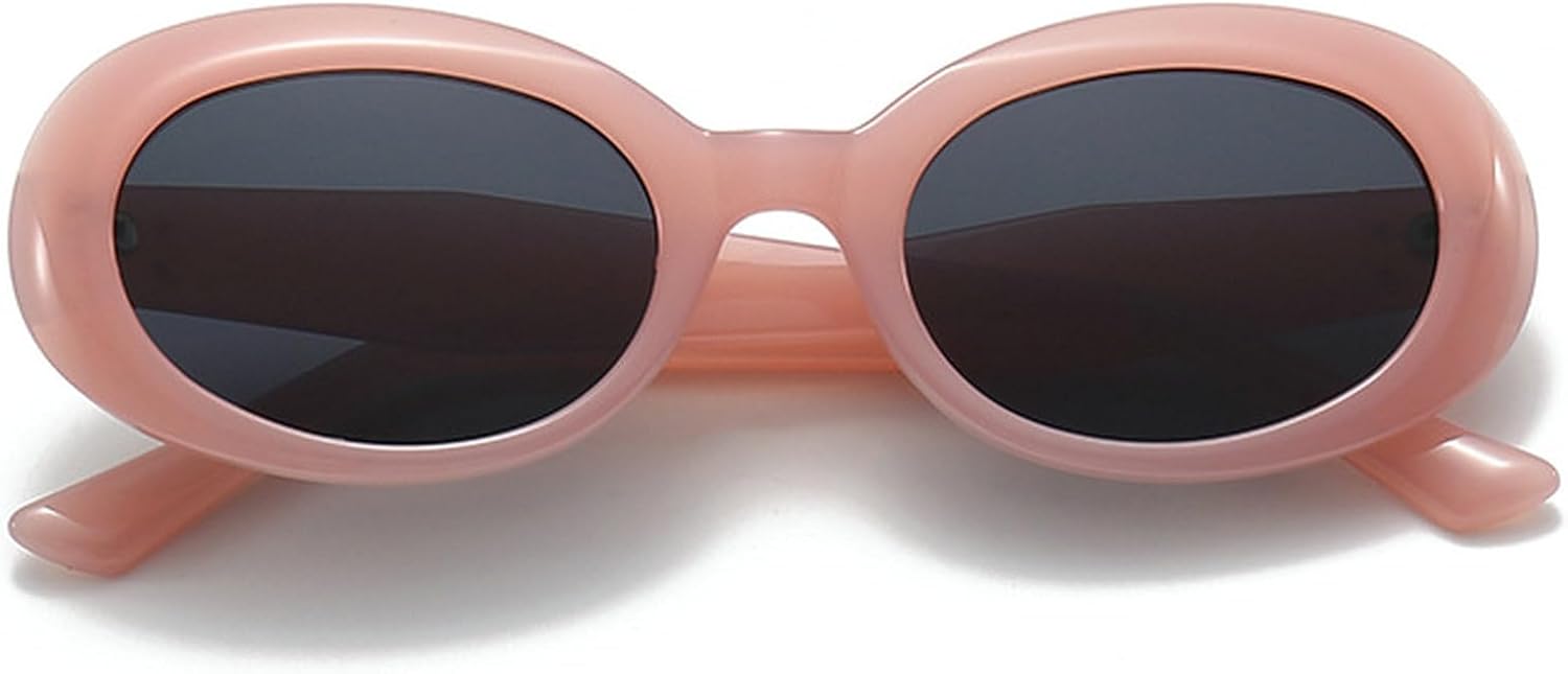 Ретро овальные солнцезащитные очки для женщин в стиле 90-х, маленькие круглые солнцезащитные очки с защитой от УФ-излучения, модные мужские солнцезащитные очки mincl, Light Pink Gray
Ретро овальные солнцезащитные очки для женщин в стиле 90-х, маленькие круглые солнцезащитные очки с защитой от УФ-излучения, модные мужские солнцезащитные очки mincl, Light Pink Gray