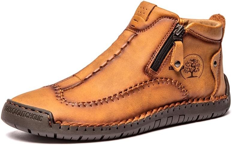 Мужские повседневные короткие ботинки Geaino- классические ботинки ручной работы с модной боковой молнией, идеально подходят для любителей активного отдыха и различных мероприятий на свежем воздухе, желтый
Мужские повседневные короткие ботинки Geaino- классические ботинки ручной работы с модной боковой молнией, идеально подходят для любителей активного отдыха и различных мероприятий на свежем воздухе, желтый