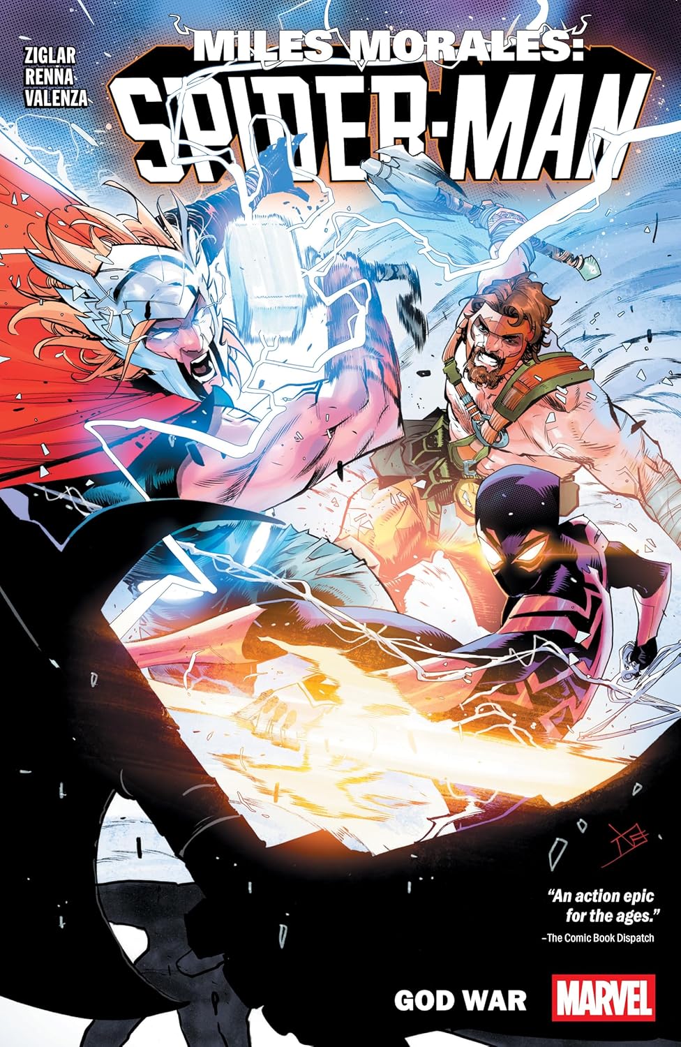 Miles Morales: Spider-Man By Cody Ziglar Vol. 7 - God War (Marvel Universe)
Miles Morales: Spider-Man By Cody Ziglar Vol. 7 - God War (Marvel Universe)