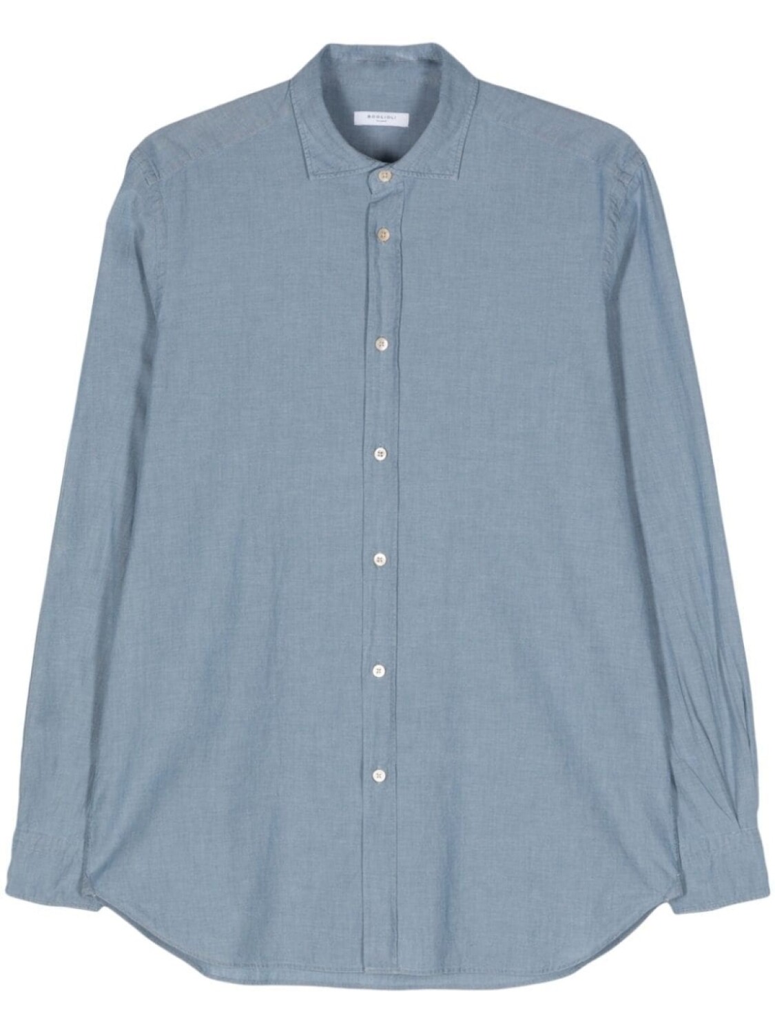 Фактурная рубашка Boglioli, синий 
Фактурная рубашка Boglioli, синий