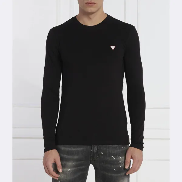 Очень тонкий крой с длинным рукавом Guess, черный
Очень тонкий крой с длинным рукавом Guess, черный