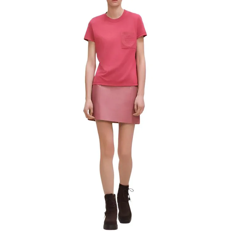 HERMES Футболка Women's Pink Crew Neck Moderate Straight Fit, Розовый, HERMES Футболка Women's Pink Crew Neck Moderate Straight Fit
HERMES Футболка Women's Pink Crew Neck Moderate Straight Fit, Розовый, HERMES Футболка Women's Pink Crew Neck Moderate Straight Fit