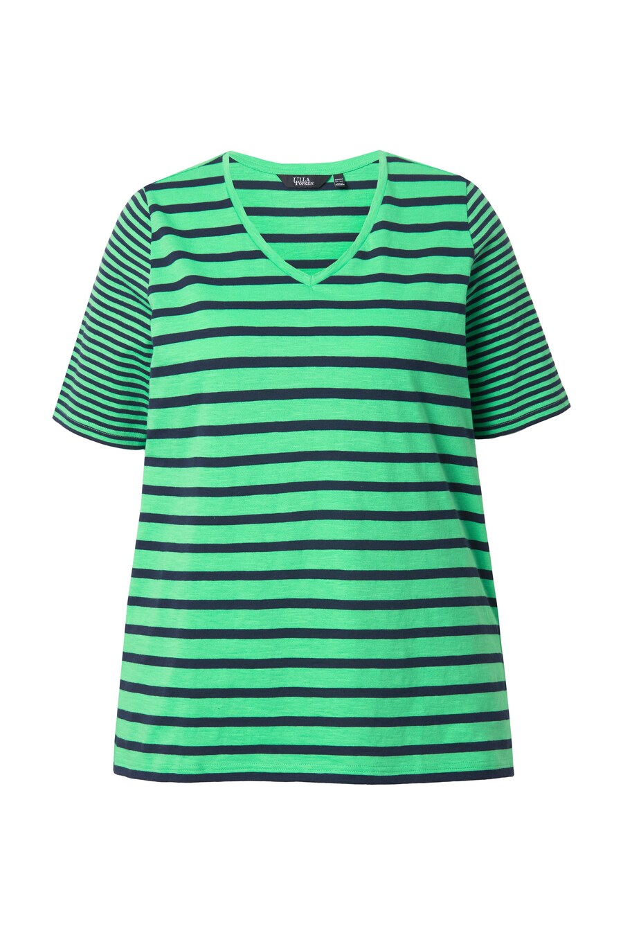 Рубашка Ulla Popken, зеленый/мятный
Рубашка Ulla Popken, зеленый/мятный