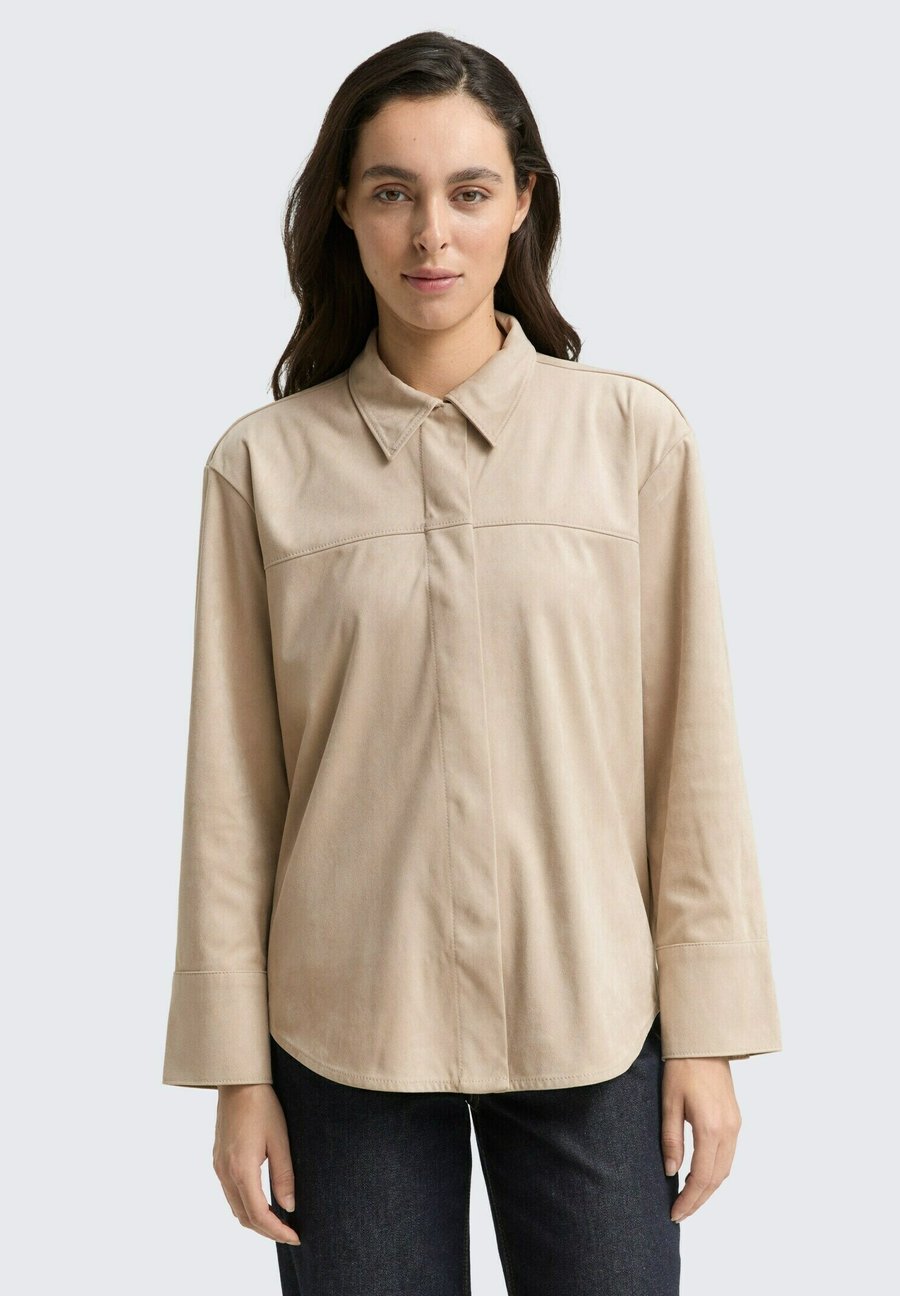 Блуза TOM TAILOR IN WILDLEDER-OPTIK, Soft Taupe Grey/Taupe
Блуза TOM TAILOR IN WILDLEDER-OPTIK, Soft Taupe Grey/Taupe