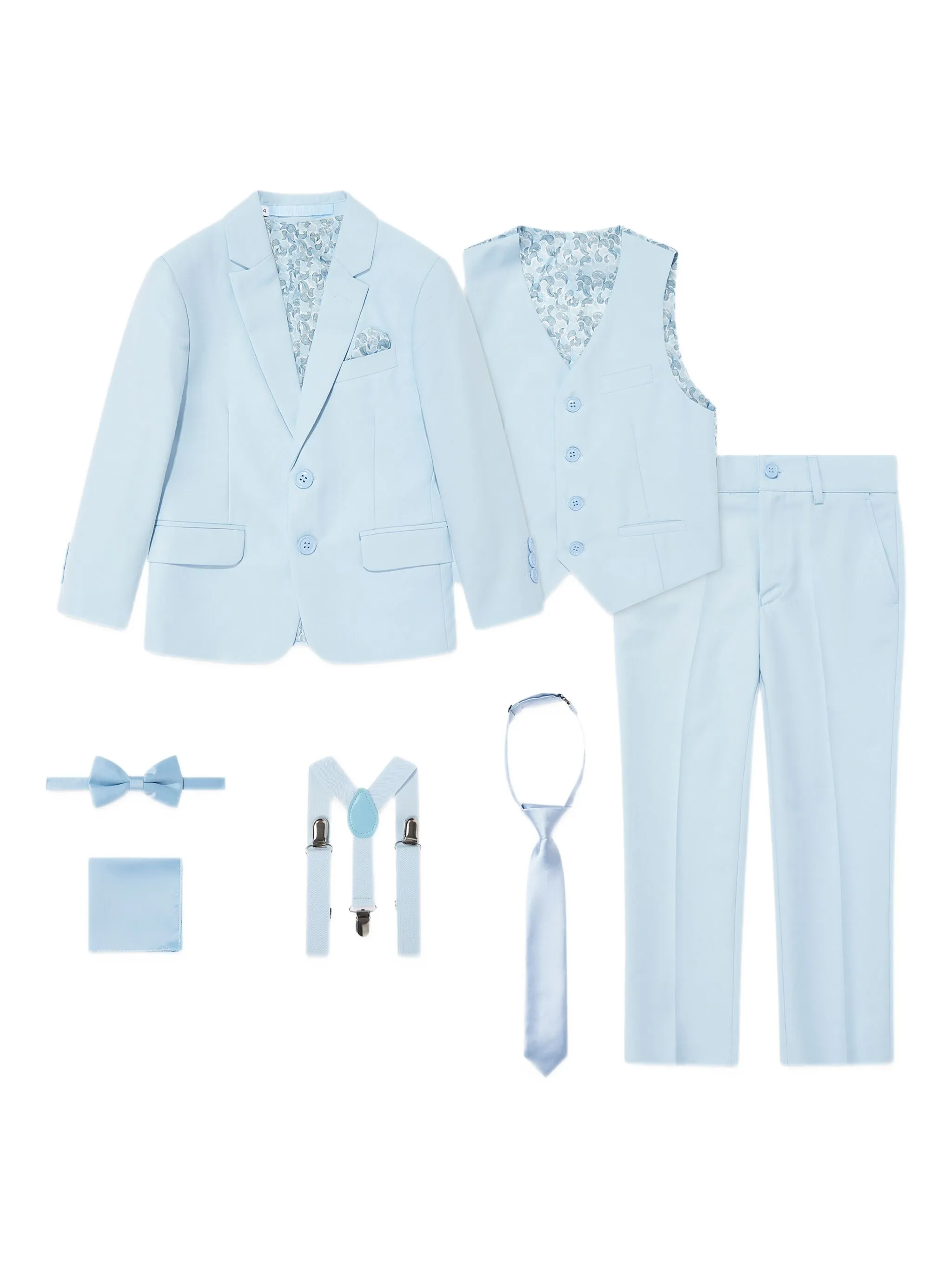 Костюм с однобортным пиджаком Suitlab Kids, синий
Костюм с однобортным пиджаком Suitlab Kids, синий