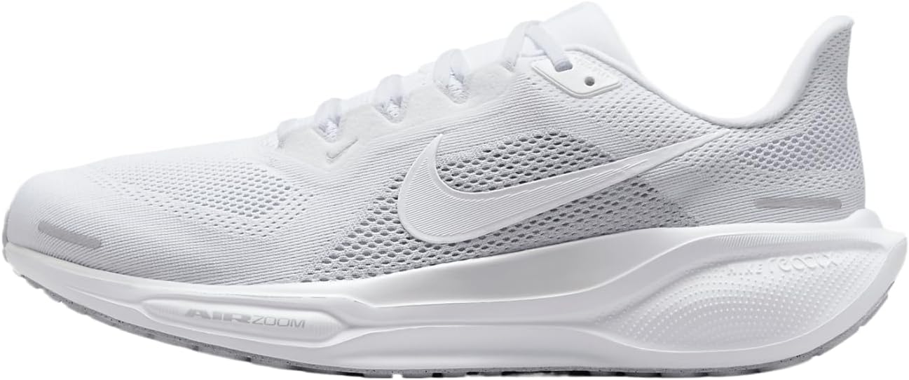 Мужские кроссовки Nike Pegasus 41, White/Pure Platinum/Metallic Silver/White
Мужские кроссовки Nike Pegasus 41, White/Pure Platinum/Metallic Silver/White